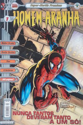 Super-Heróis Premium - Homem-Aranha - N° 1 - Nunca Tantos Deveram Tanto a Um Só!