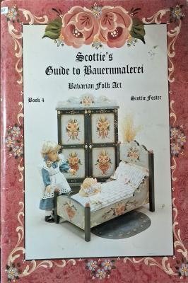 Revista Scottie's Guide to Bauernmalerei Bavarian Folk Art Book 4