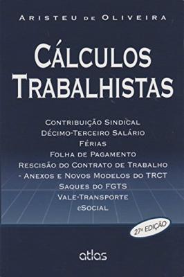 Cálculos trabalhistas 27ºED (COMO NOVO)