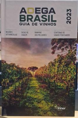 Livro Adega Brasil Guia de Vinhos 2023 - Capa Dura (novo)