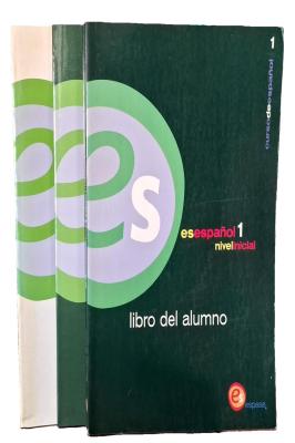 Es Espanol Nivel 1 libro del alumno+Cuaderno de Recursos y Ejercicios+Libro del Profesor