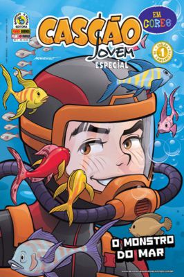 Cascão Jovem Especial em Cores - Nº 1 - O Monstro do Mar