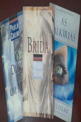 O diário de um mago+Brida + As Valkírias+  Kit  3 livros de Paulo Coelho