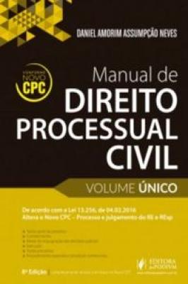 Manual de Direito Processual Civil - Volume único