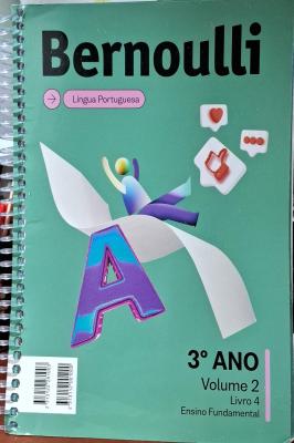 Bernoulli Língua Portugues 3º ano Volume 2 Livro 4 Ensino Fundamental