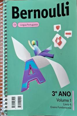 Bernoulli Língua Portuguesa 3º ano Volume 1 Livro 4 Ensino Fundamental