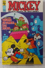 Mickey- N°283- Viagem ao Planeta Dos Micos- Maio 76