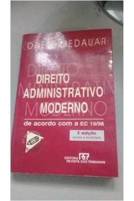 Direito administrativo moderno