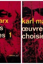 karl marx oeuvres choice  2 volumes