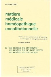 Matière médicale homéopathique constitutionnelle