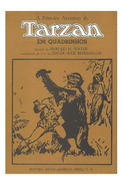 A primeira aventura de Tarzan em quadrinhos