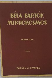 Béla Bartók Mikrokosmos- Piano Solo vol l