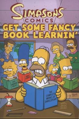 Simpsons Comics Get Some Fancy Book Learnin