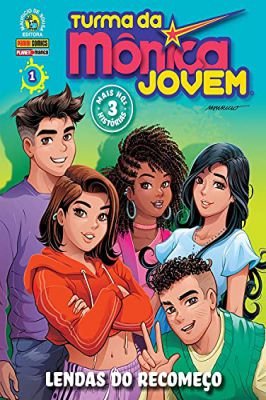 Box Turma da mônica jovem- Mais HQs com 3 histórias (6 volumes)