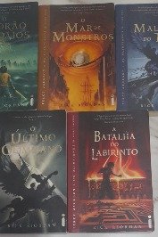 Coleção Os heróis do olimpo - 5 livros - Usados