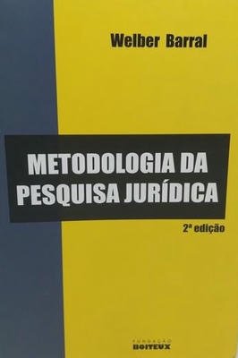 Metodologia da pesquisa jurídica