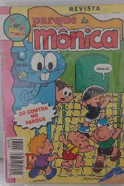 Revista Parque da Mônica 40 - Abril/1996 - do Contra no Parque