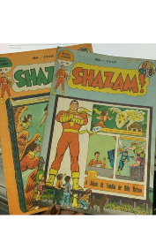 Shazam gibi 2 volumes: Super-heróis em cores n°10 e 11