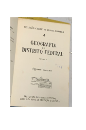 Geografia do Distrito Federal Volume 1 de Affonso Varzea