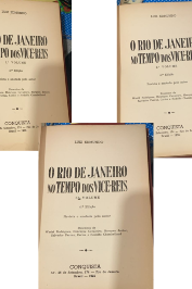 O Rio de Janeiro nos Tempos dos Vice-reis 3 Volumes