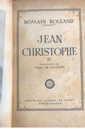 Jean Christophe Iv Tomo Vii:  Em casa de Romain Rolland