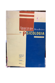 Arquivos brasileiros de psicologia Volume 54 n° 1