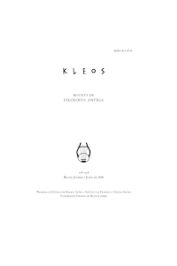 Kleos: Revista de Filosofia Antiga Vol 1 Nº 1