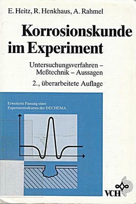 Korrosionskunde Im Experiment Untersuchungsverfahren Messtechnik Aussa