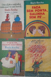 4 livros Ruth Rocha:Davi Ataca Outra Vez,dois idiotas...