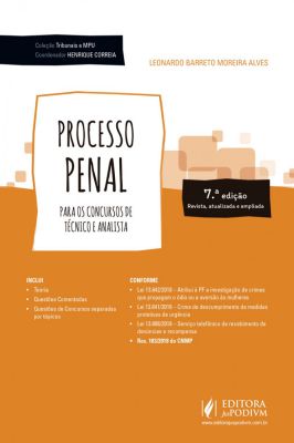 Processo Penal para os Concursos de Técnico e Analista