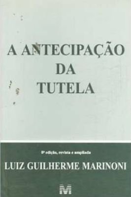 A Antecipacao da Tutela,