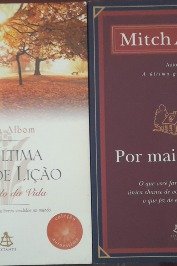 A última grande lição +Por mais um dia -Kit 2 livros de Mitch Albom