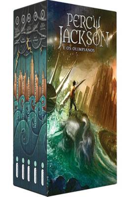 Box Percy Jackson e os olimpianos- 5 volumes