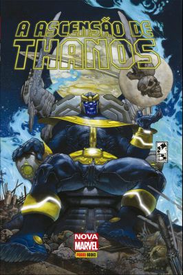 A ascensão de Thanos- Nova Marvel de Jason Aaron HQ