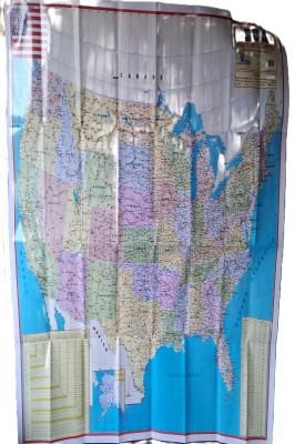 Mapa Estados Unidos Político Rodoviário Turístico