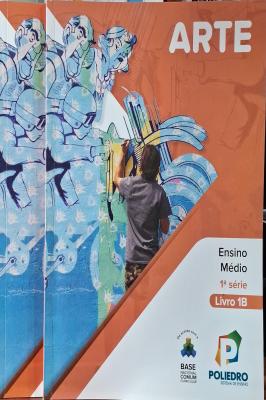 Arte 1ª série Livro 1B + 2 Ensino Médio Poliedro