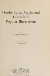 Hindu Epics, Myths And Legends In Popullar Illustrations