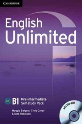 English Unlimited - B1 Pre-intermediate Self-study Pack