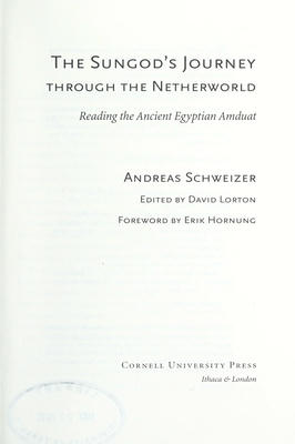 The Sungods Journey Through the Netherworld