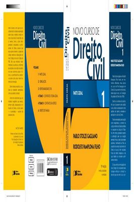 Novo Curso de Direito Civil Parte Geral 1