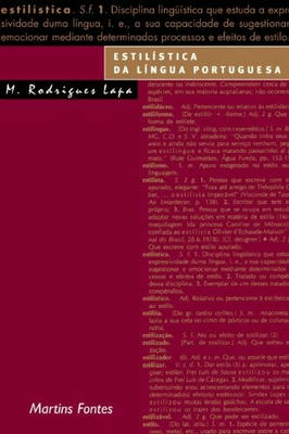 Estilística da Língua Portuguesa