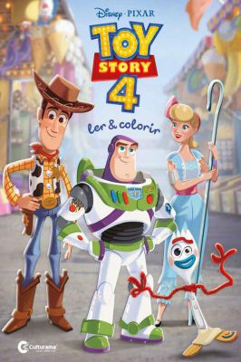 Toy Story 4 - Ler e Colorir