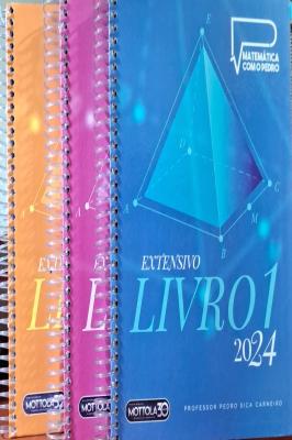 Pré-Vestibular Matemática Extensivo 2024 Livro 1, 2 e 3