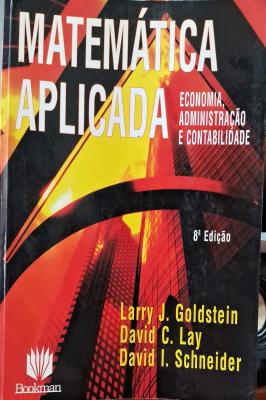Matemática Aplicada Economia, Administração e Contabilidade