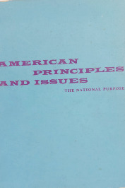 American Principles and Issues: the National Purpose