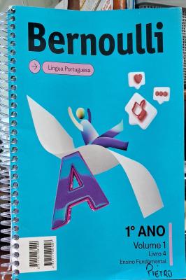 Bernoulli Língua Portuguesa 1º Ano Volume 1 Livro 4