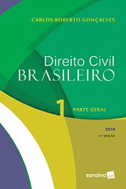 Direito civil brasileiro 1 2019 17º edição - COMO NOVO