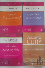 kit 4 livros Augusto Cury :Seja Líder de Si Mesmo Especial